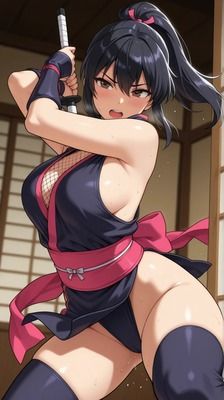 サンプル画像3:くのいち3(ワド鈴木) [d_677837]