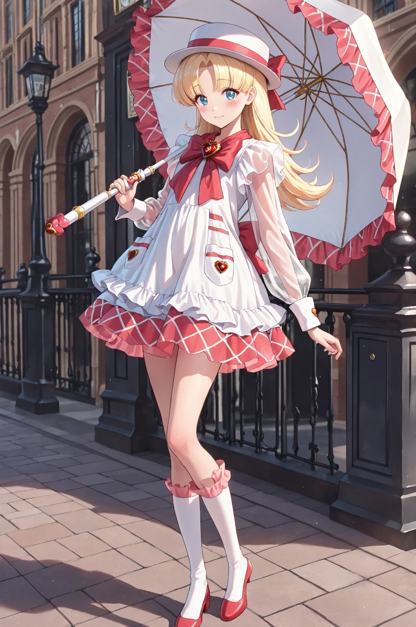 AIイラストCG集111  10年後の〇ージャ  イギリス編  縦長画像 画像1