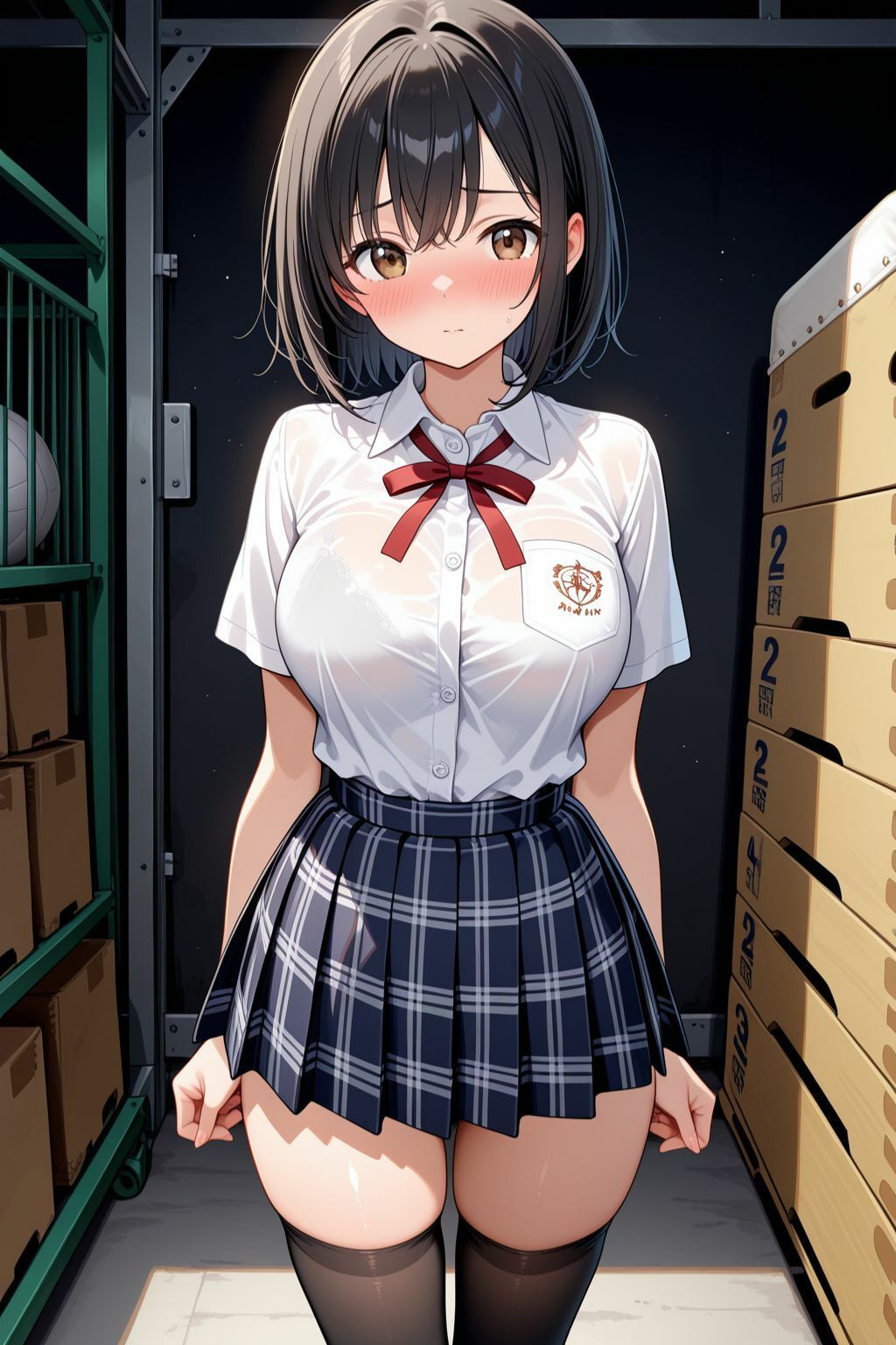 サンプル画像1:女子校生絶頂快楽堕ち  体育館倉庫で生ハメされまくる(あっさりあさり) [d_677860]