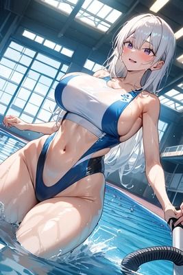 サンプル画像4:競泳水着女子8(ワド鈴木) [d_677895]