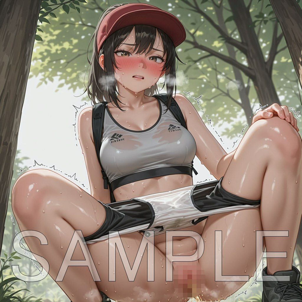 サンプル画像3:スポーツ女子染みパン放尿(はいいろ) [d_677955]