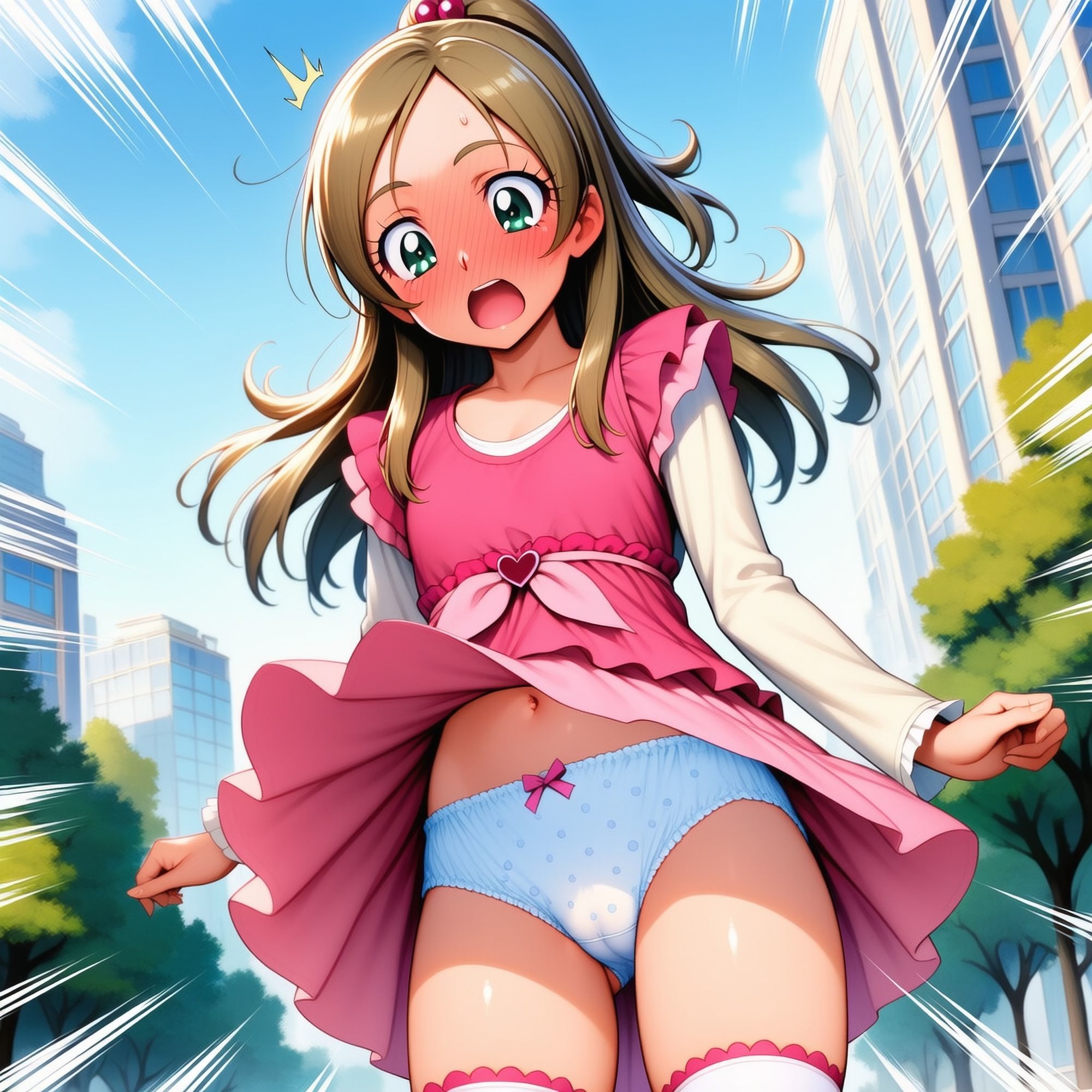 サンプル画像4:スイートプ？？キュア  ラッキーパンツ(やっぴぃの観察記録) [d_678014]