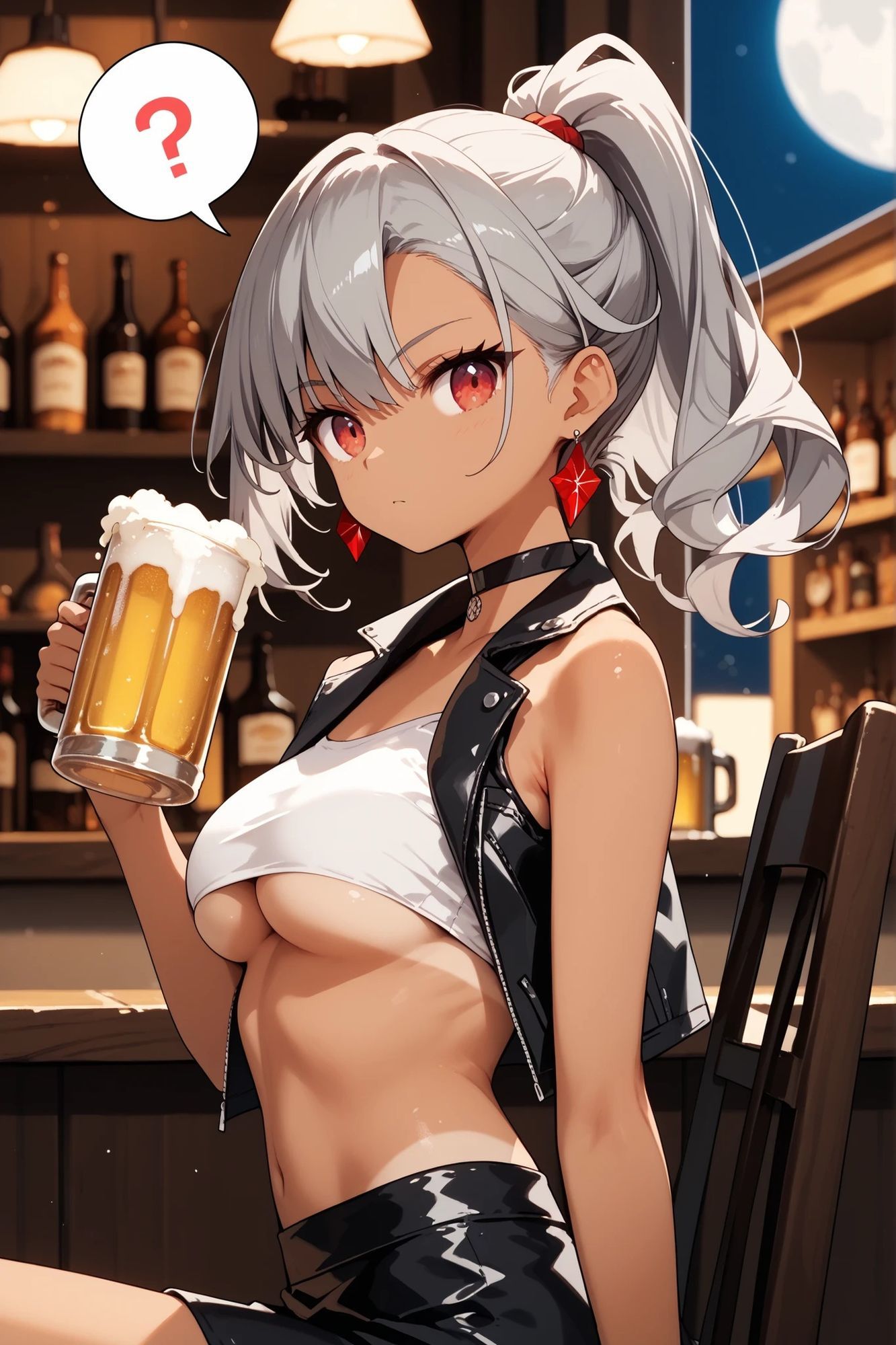 サンプル画像1:褐色ちゃんとえっちなえちえち 2(ケイノさんち) [d_678067]