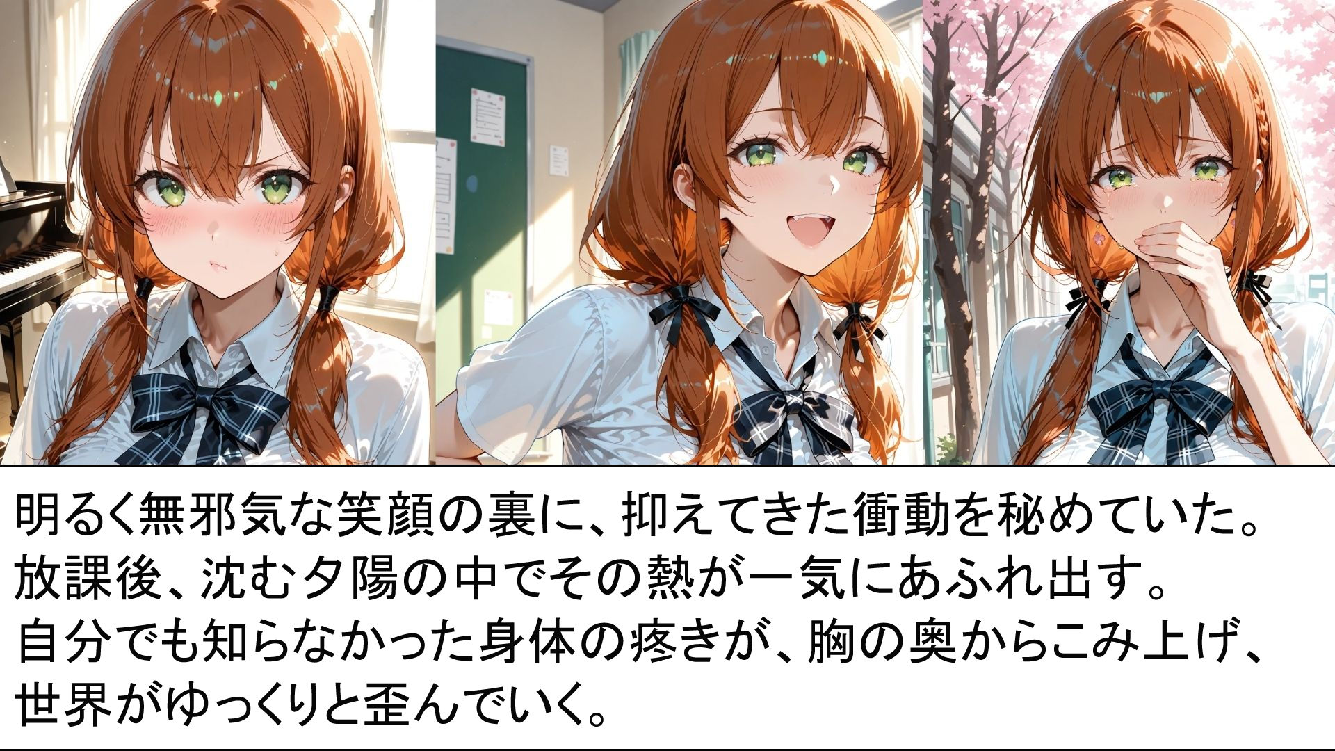 サンプル画像1:背徳の学園譚(緊縛同人) [d_678079]