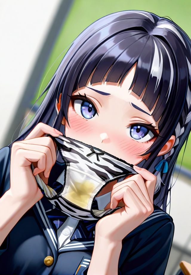 サンプル画像1:脱ぎたて汚パンティを見せてくれる(エロ天使商会) [d_678086]