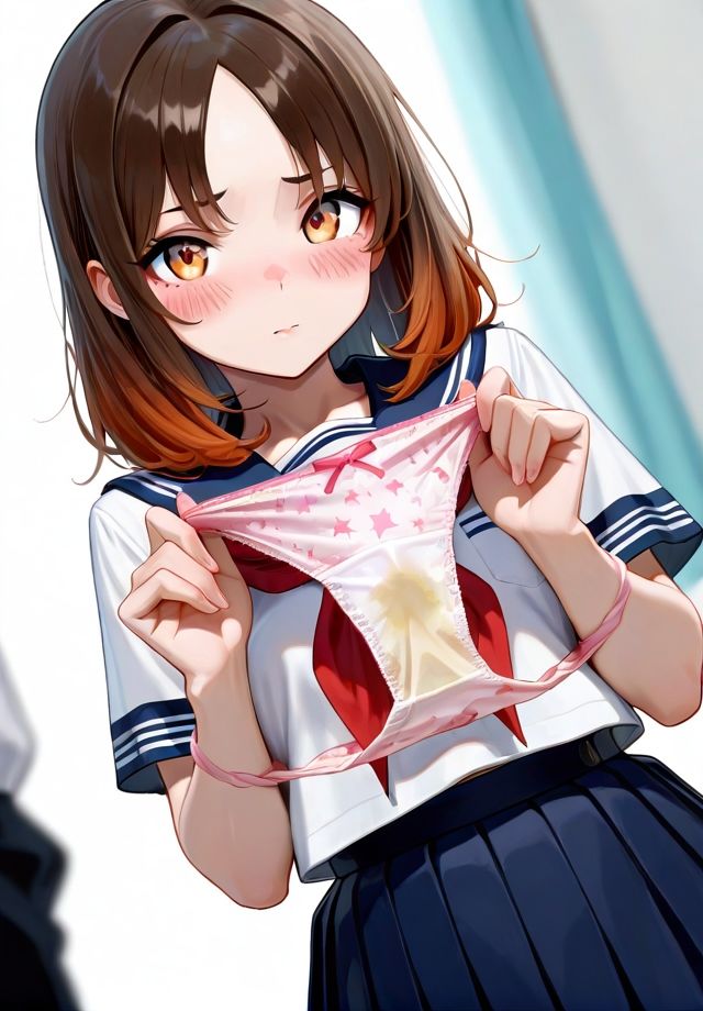 脱ぎたて汚パンティを見せてくれる 画像7