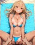 即イキビーチでヤリマンギャルと生ハメえっち Vol.1
