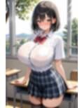 爆乳の女子校生を調教して性指導 画像1