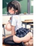 爆乳の女子校生を調教して性指導 画像6