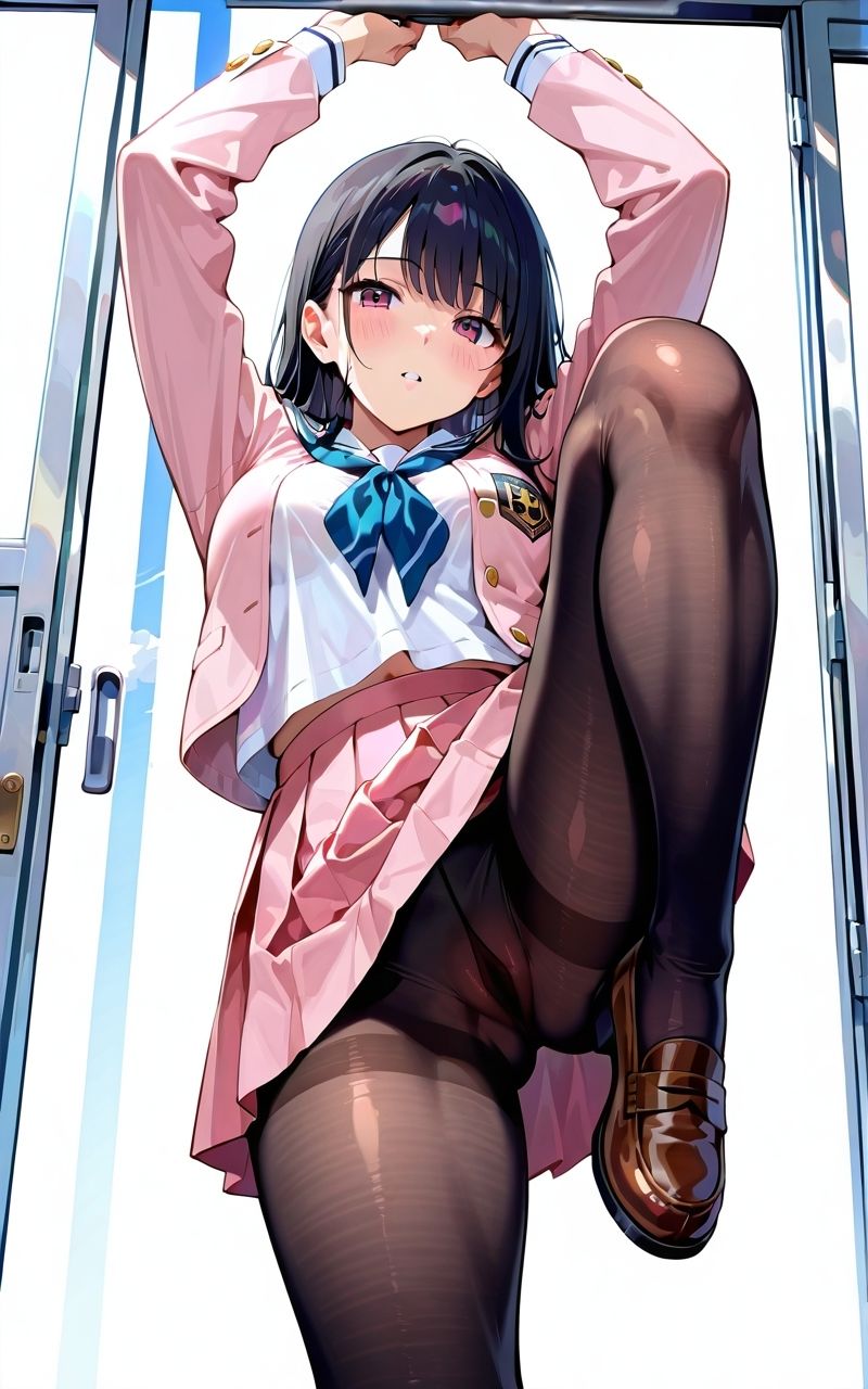 パンスト?巨乳少女 画像2