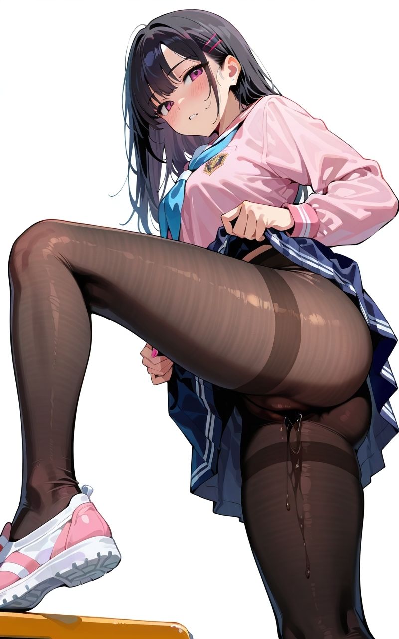 サンプル画像3:パンスト？巨乳少女(あらびきコショウ) [d_678145]