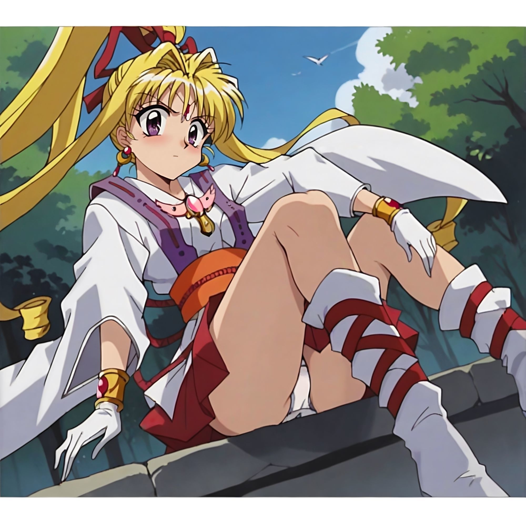 サンプル画像3:神風怪盗ジャ〇ヌパンチラCG集（全100枚）(パンチラManiax) [d_678147]