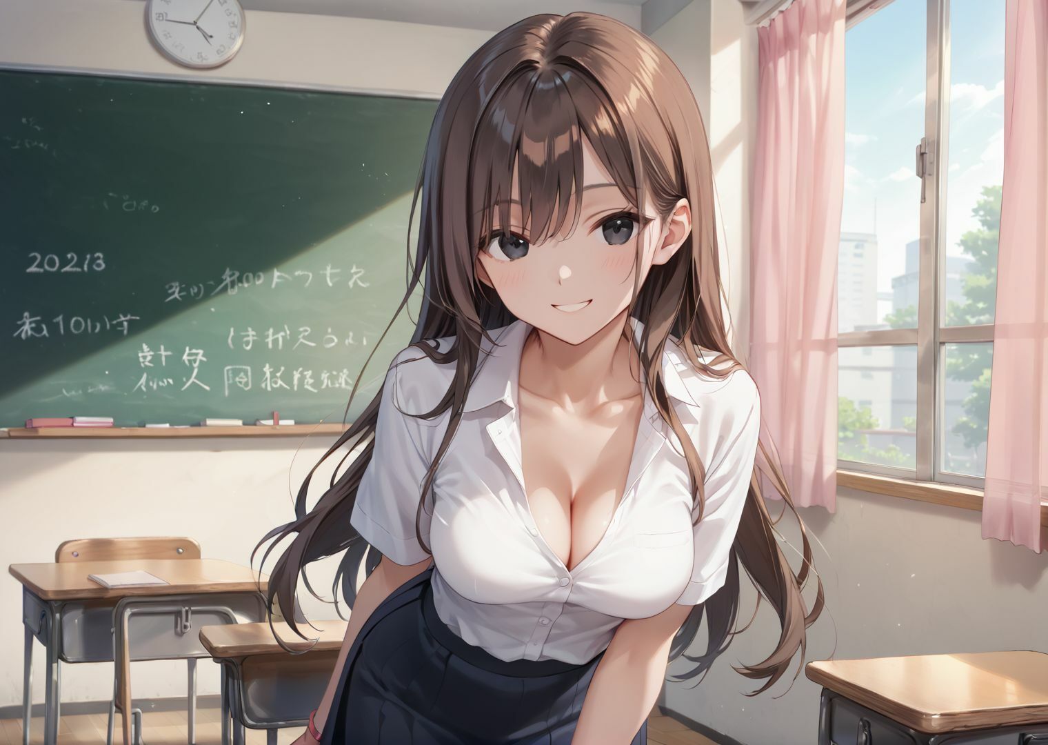 サンプル画像1:クラスメイトのヤリマンギャルに弄ばれていつも中出しさせられる(金太マカオ) [d_678161]