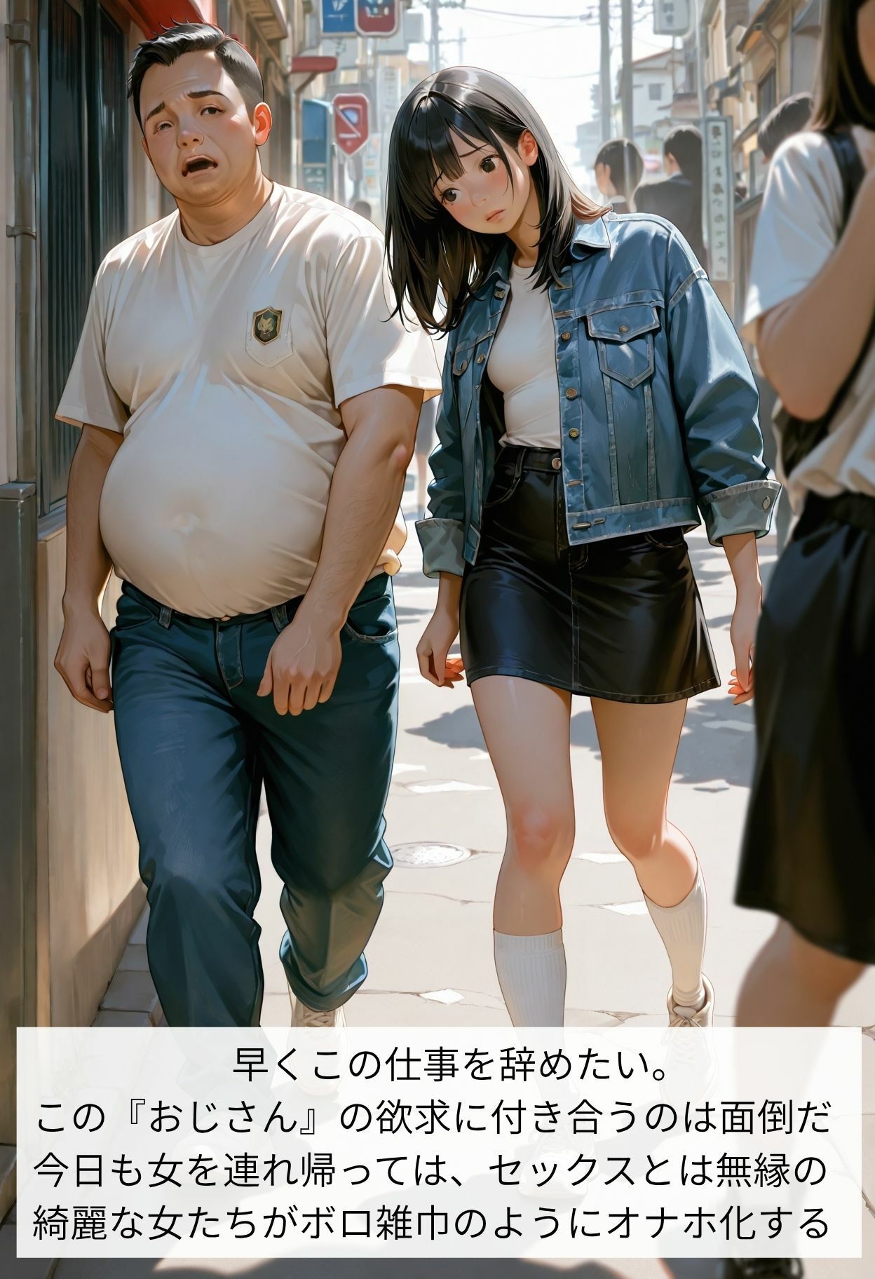 サンプル画像1:暗黒街の『おじさん』(そやけども) [d_678230]