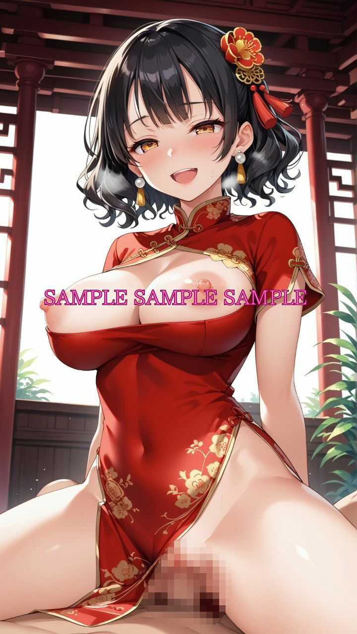 サンプル画像5:男女比1対10000の世界 チャイナ娘達とセックスし放題でちんぽが乾く暇もないヤリ放題ハーレムライフ！！Vol.4(TailorFetiAI-Pix) [d_678287]