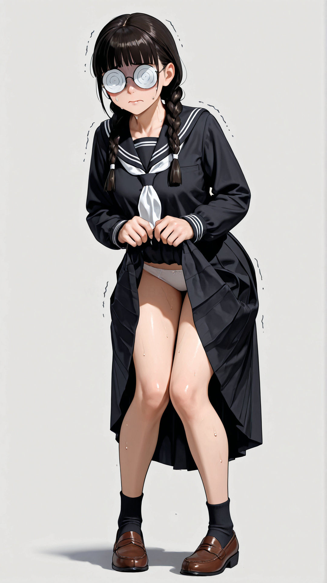 優等生委員長の弱みを握ったので脱がせてみた 画像4