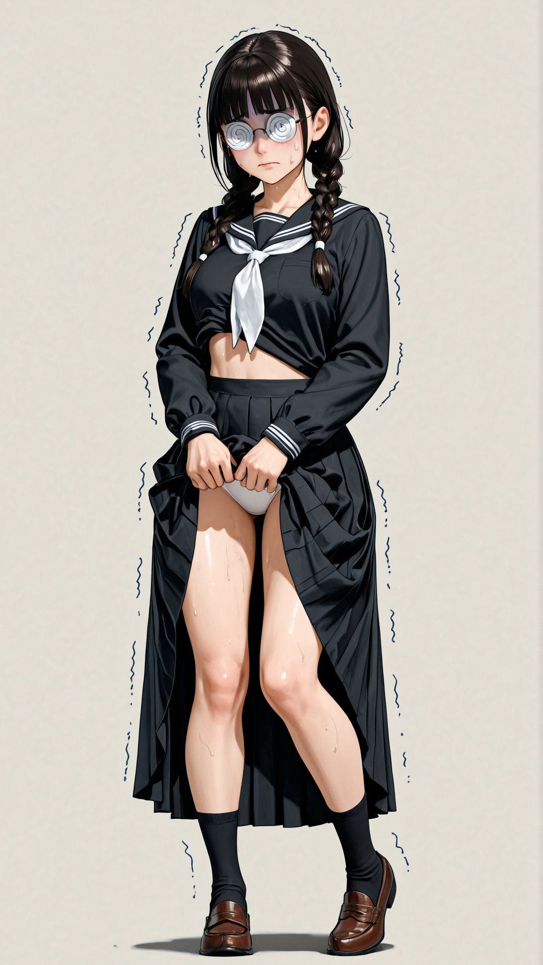 優等生委員長の弱みを握ったので脱がせてみた 画像5