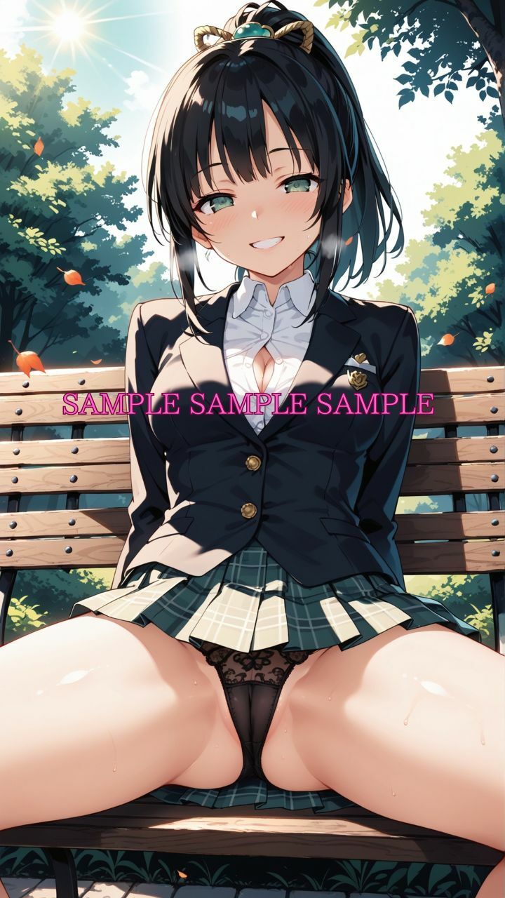 サンプル画像4:男女比1対10000の世界 ブレザー女子とセックスし放題でちんぽが乾く暇もないヤリ放題ハーレムライフ！！(TailorFetiAI-Pix) [d_678309]