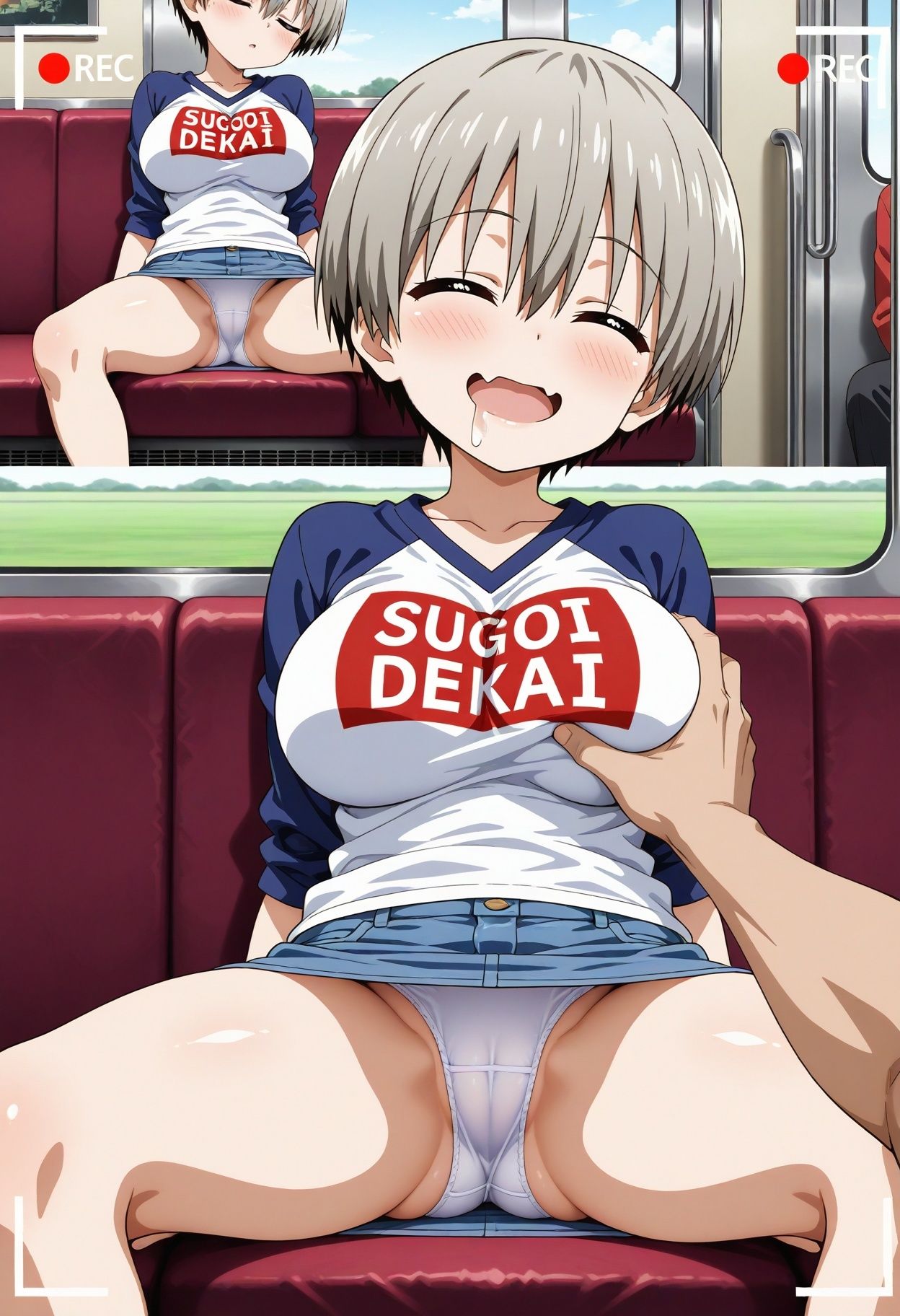 サンプル画像2:スカート内盗撮、着替え盗撮、野ション、野外露出風【宇崎花風1】(Lunarith) [d_678354]