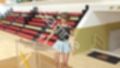 【●100▲100】ドスケベ放送部員男子複数名による、廻里生徒会長の演説時真下のピンホールカメラからの逆さ撮り盗撮動画ライブ鑑賞の様子（Vol.006:私服演説で盗撮されたフルバックパンティ）