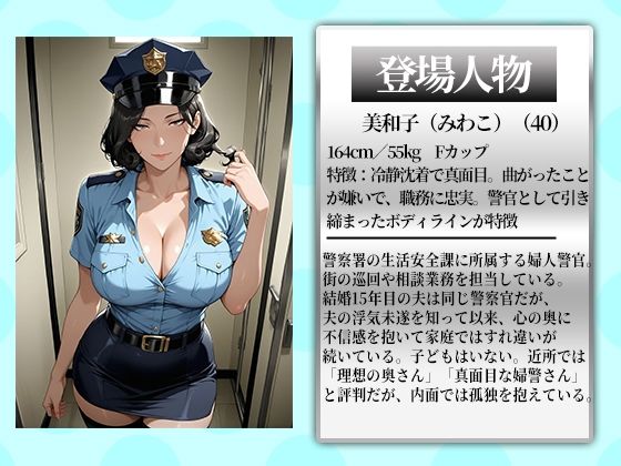 〜婦人警官は肉棒で絶頂メス逝き〜昼は正義・夜は淫らな女 画像1