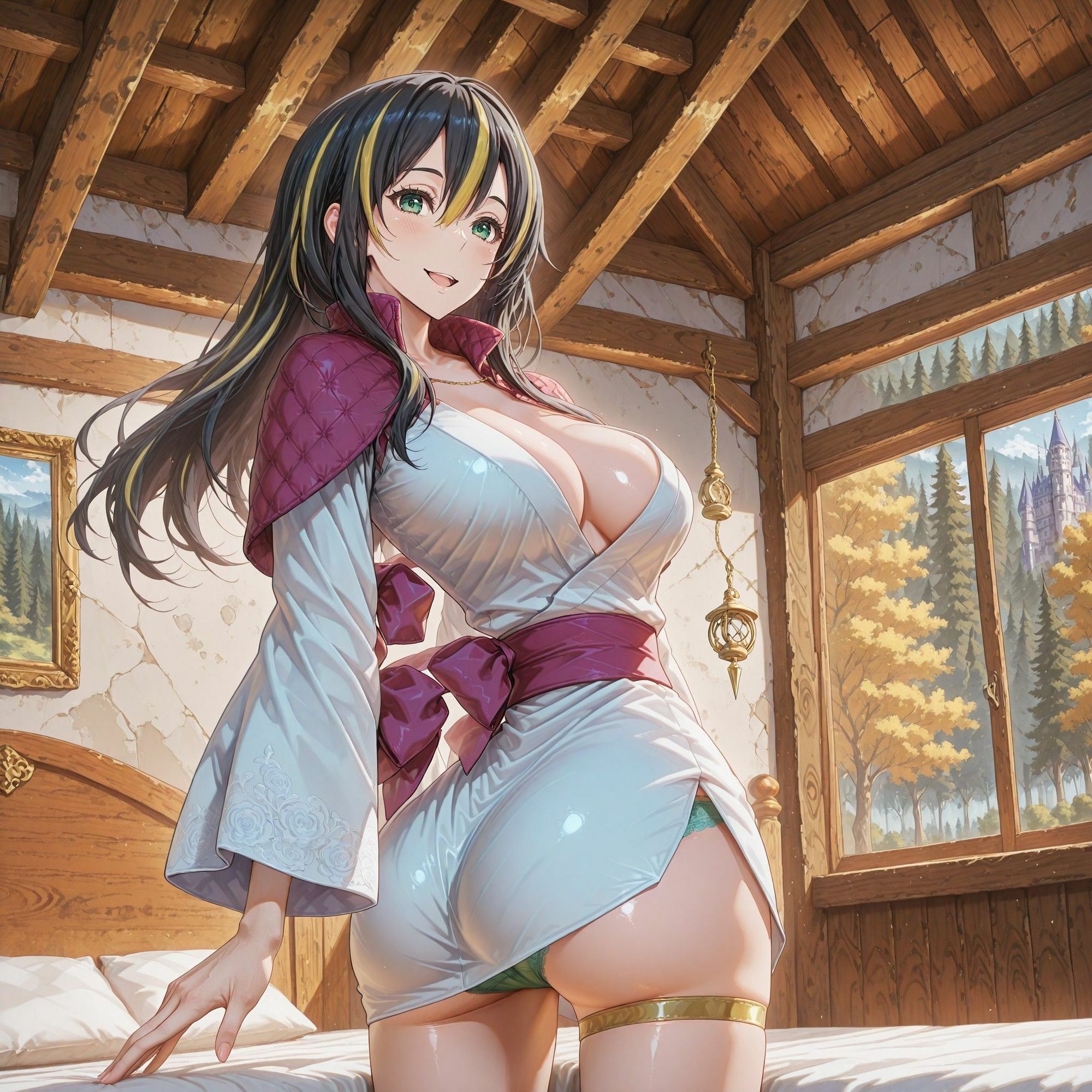 サンプル画像1:頼れる綺麗なお姉さん、ア〇ビスのアヘ顔がだらしなくてエロイ_SEXオナニー編(dempa-ero) [d_678485]