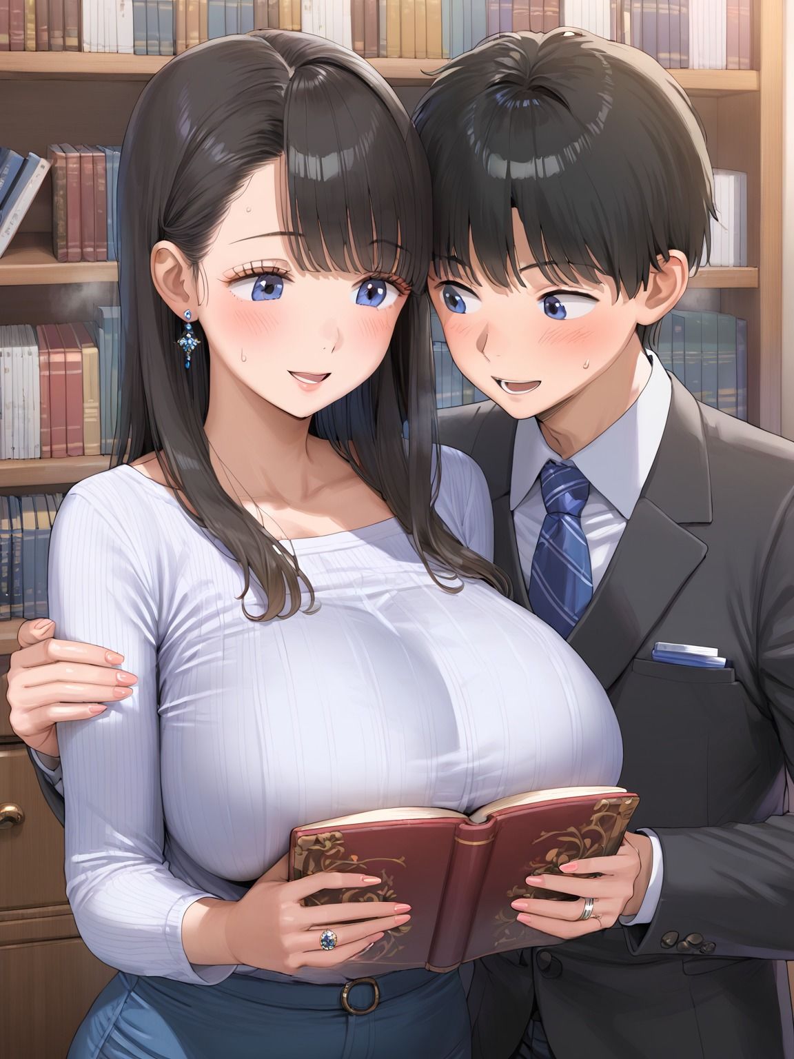 サンプル画像1:ご近所美人図鑑 vol.3(みずいろマリン) [d_678495]