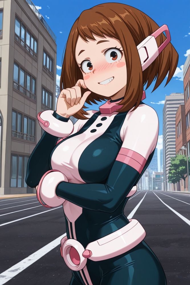 サンプル画像1:ヒーローの運命選択「麗日お茶子編」(晩のおかず) [d_678516]