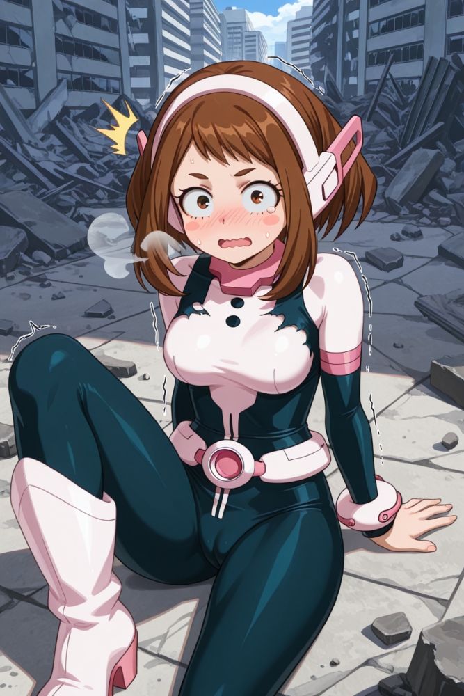 サンプル画像6:ヒーローの運命選択「麗日お茶子編」(晩のおかず) [d_678516]