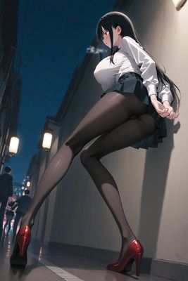 サンプル画像5:制服女子(ワド鈴木) [d_678533]