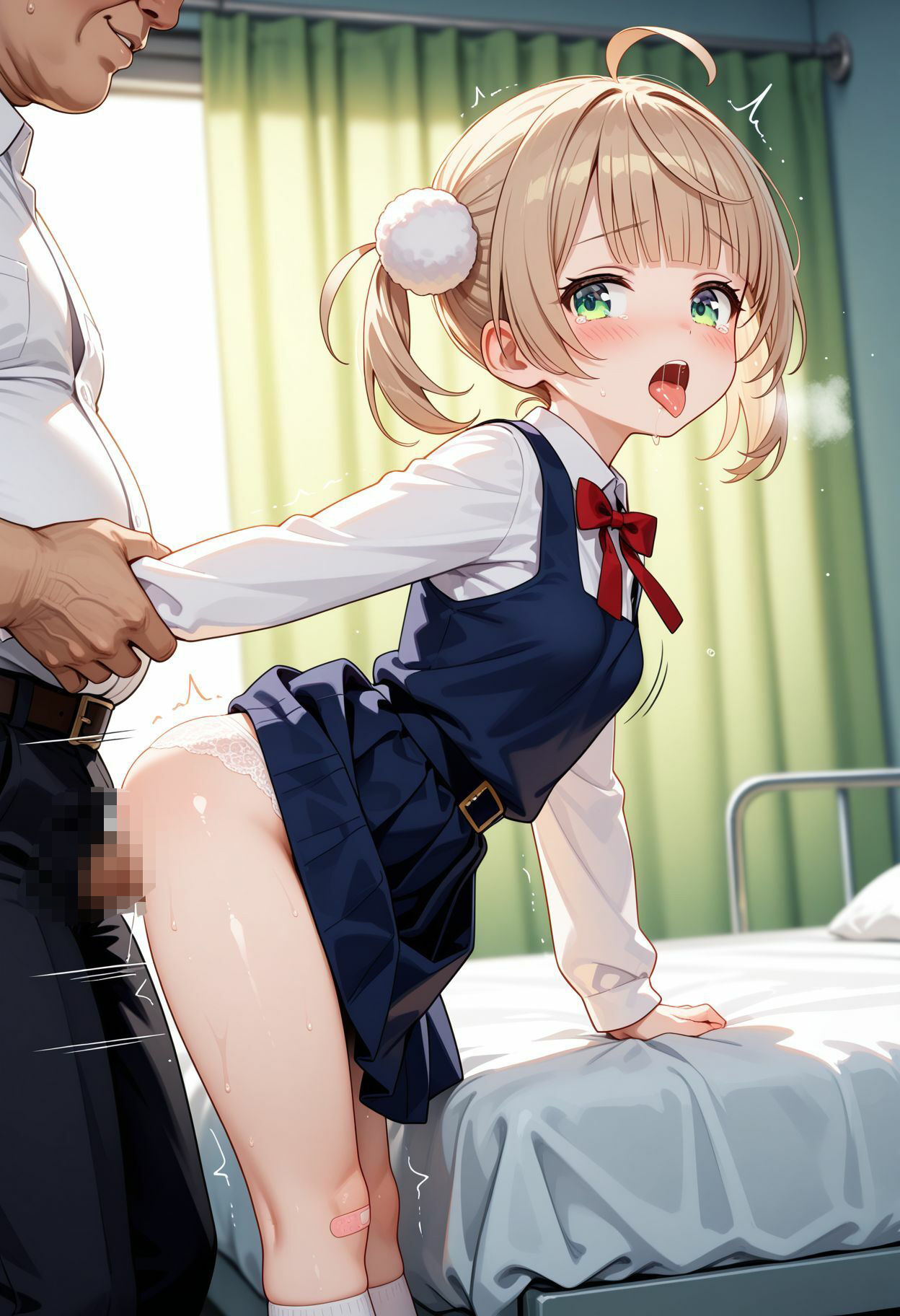 ロリう〇×保健室＆汚部屋 サンプル画像 2