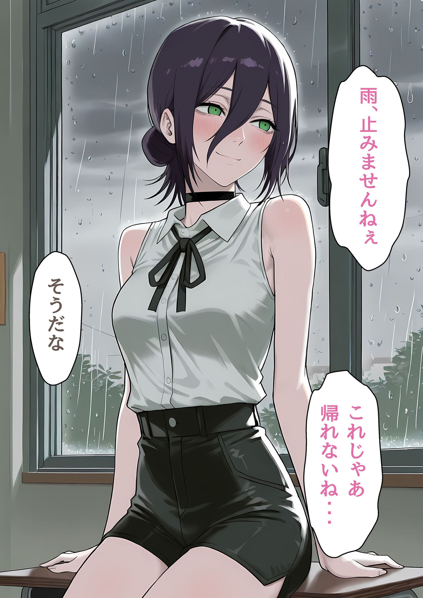 レ〇と学校エッチ 画像1