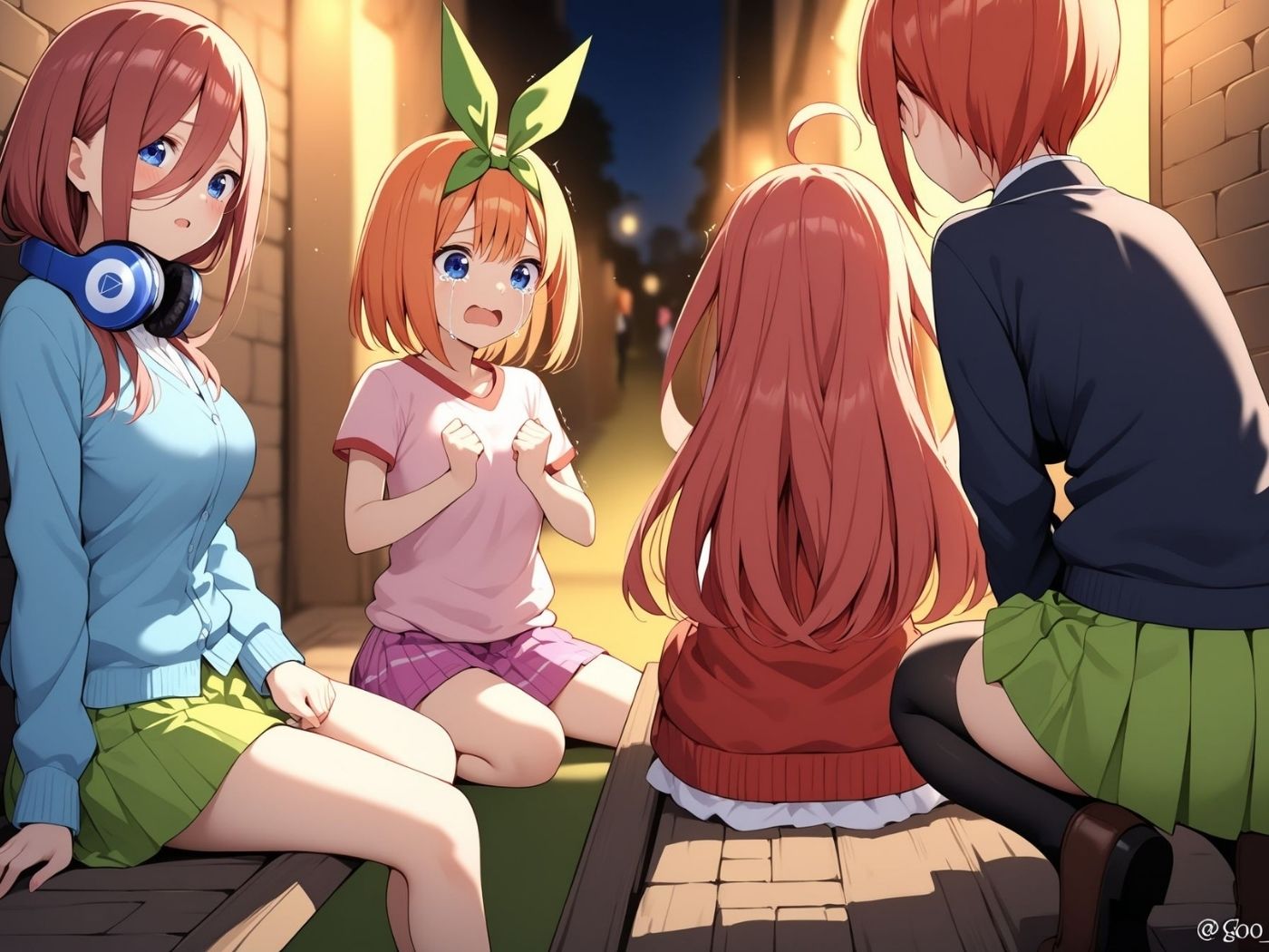 サンプル画像1:ロリロリヒロインズ〜忘れられない辛い過去〜五等分の●嫁編〜(ロリロリヒロインズ) [d_678630]