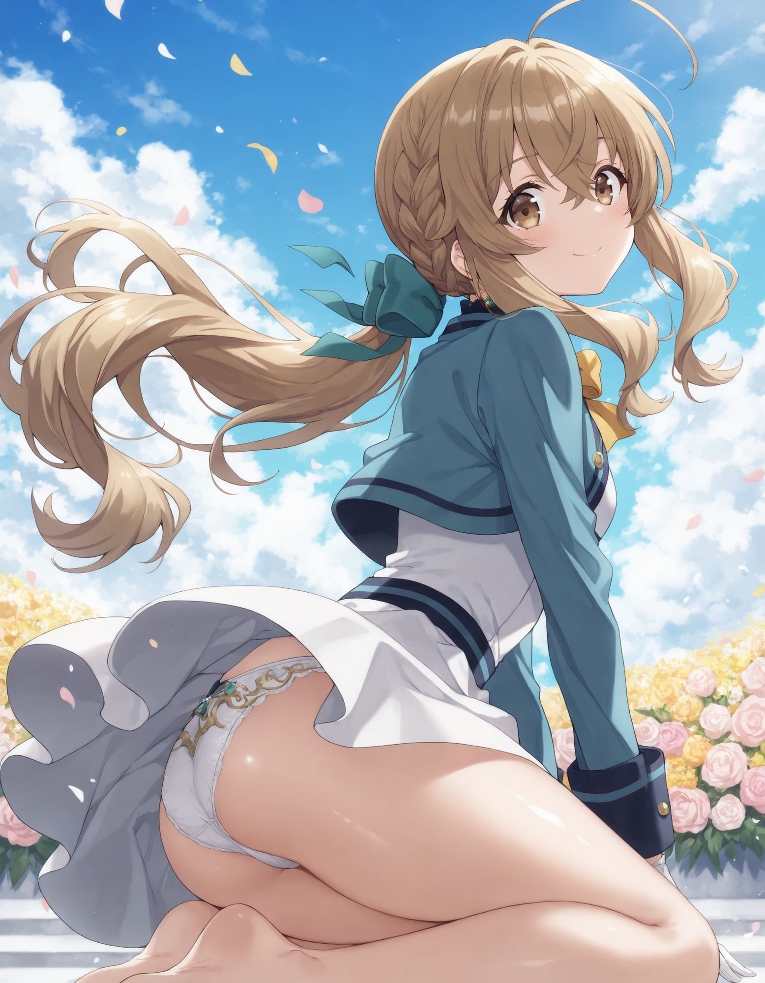 サンプル画像2:モニカ・エヴァ〇ットのパンチラ〜セ〇ンディア制服編〜(D.P.H.) [d_678676]