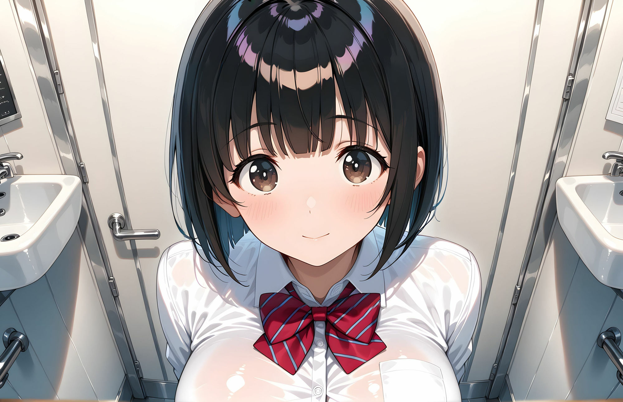 【4Kの高画質】ショートカット女生徒パパ活日記〜知らないおじさんと。 画像4