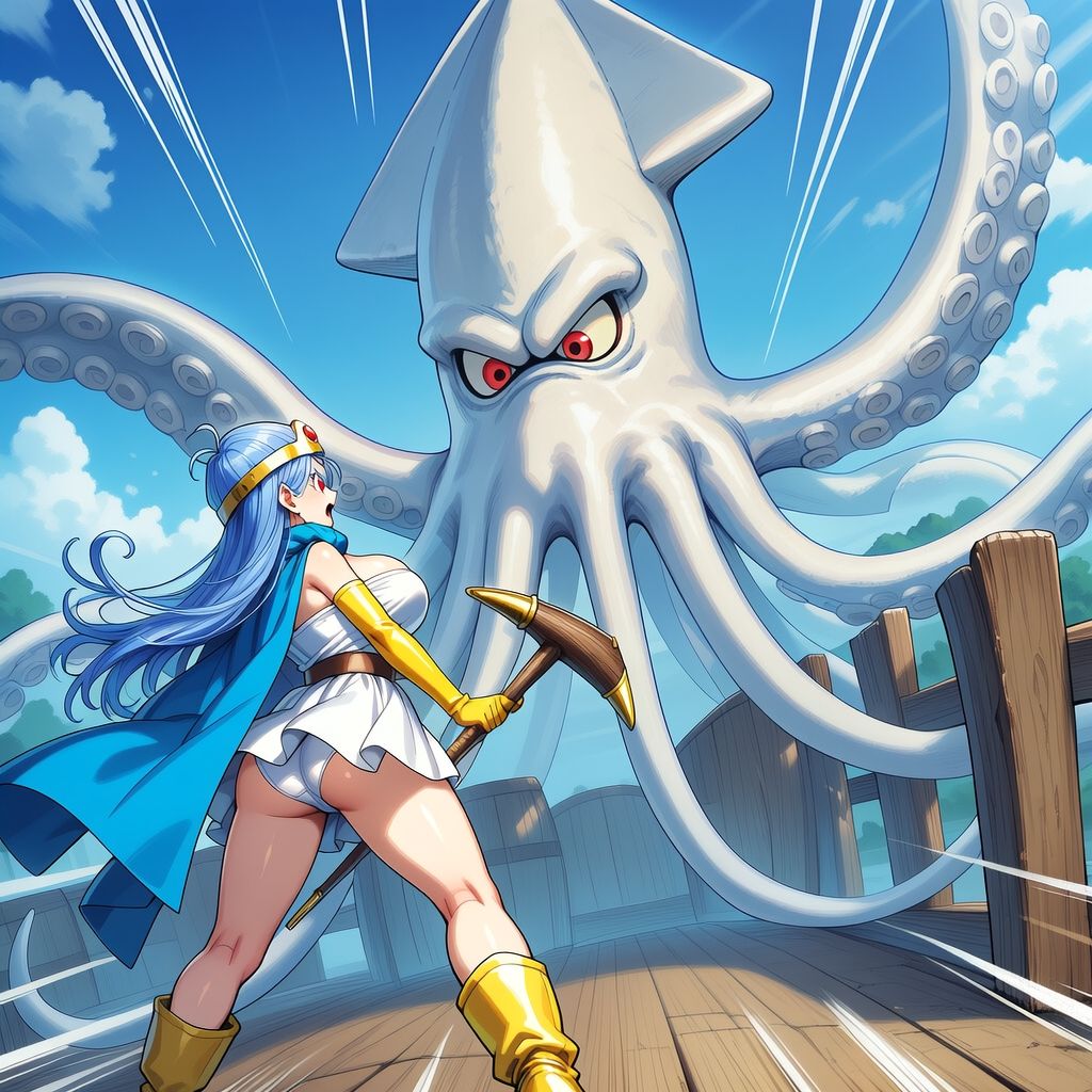 サンプル画像5:触手に敗れる女賢者(オニクヤサン) [d_678829]