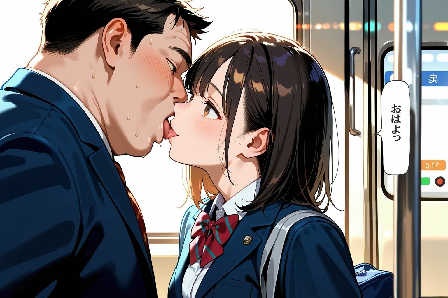 やりまくり電車「おち〇ぽ、いただきます。」 画像2