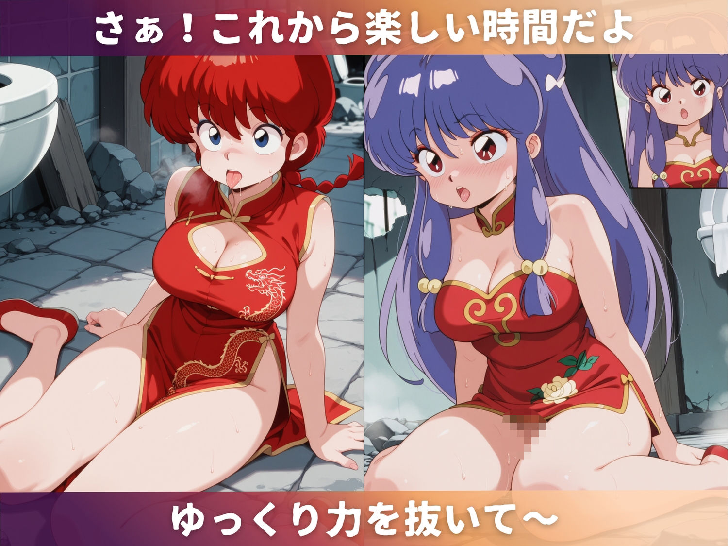 サンプル画像1:ら●ま1/2  娘をオレが全員孕ませる(満月の夜に走り出す) [d_678847]