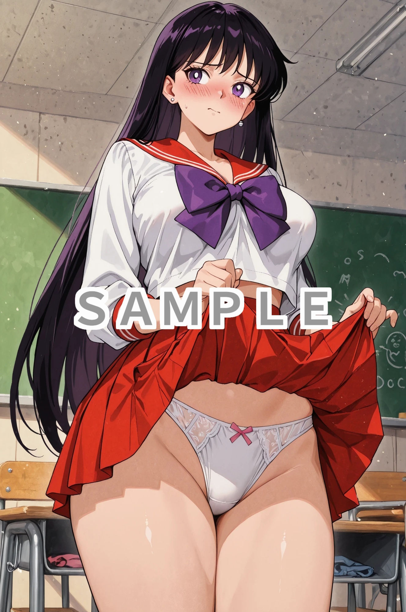 サンプル画像3:セーラー戦士の災難  あみちゃん＆れいちゃん(カシス屋ウーロン) [d_678865]