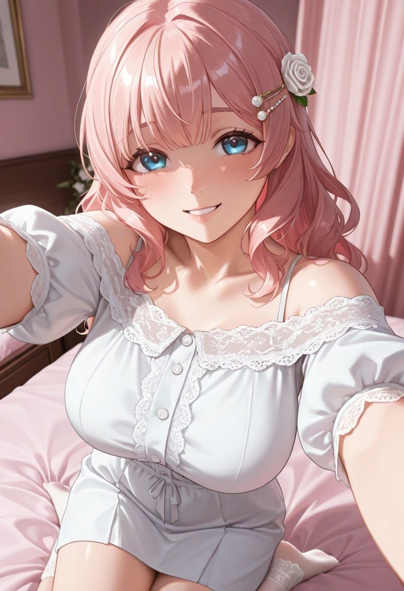 かわいすぎる初彼女 初お泊りで理性崩壊5 画像2
