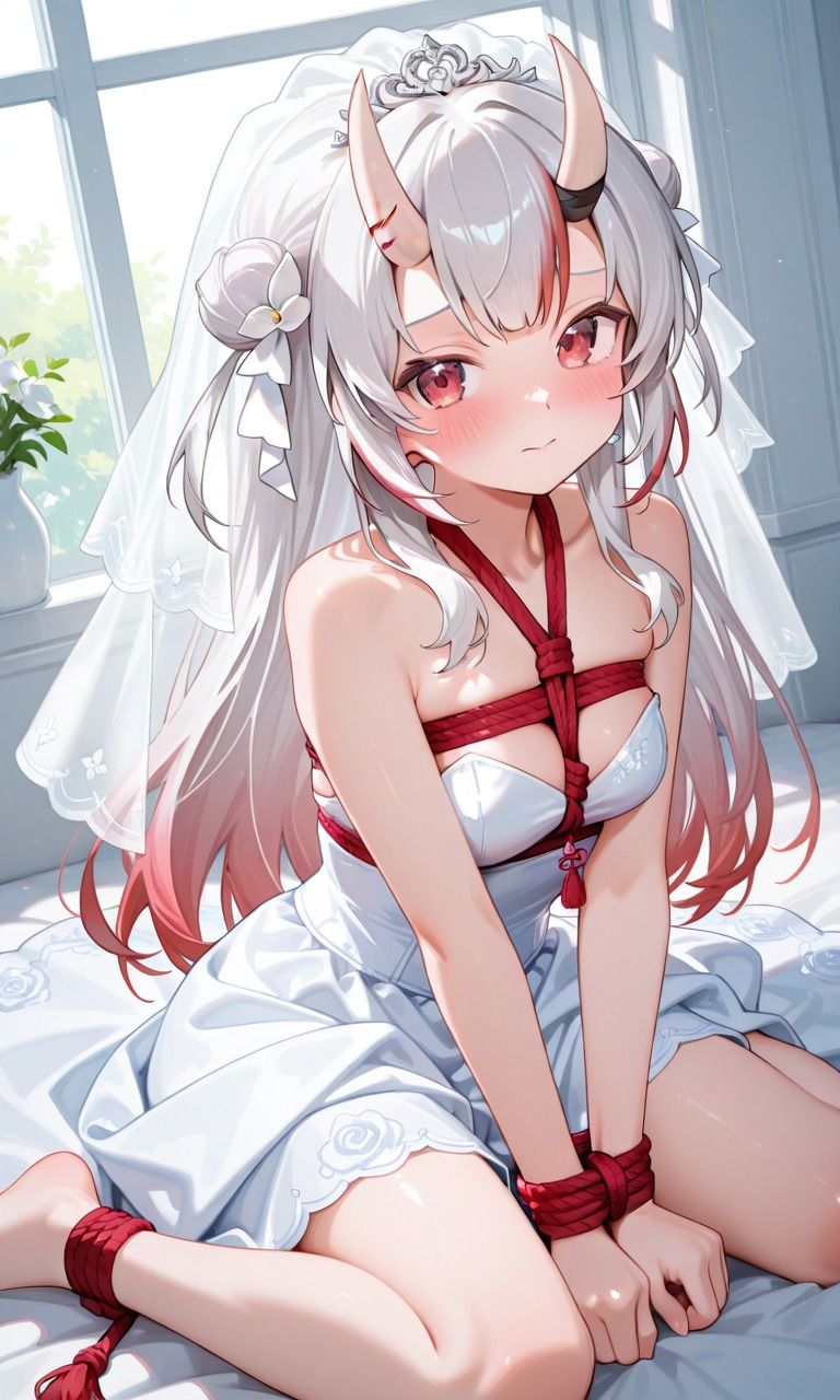 サンプル画像2:百○あやめウエディング(キュラリア) [d_678904]