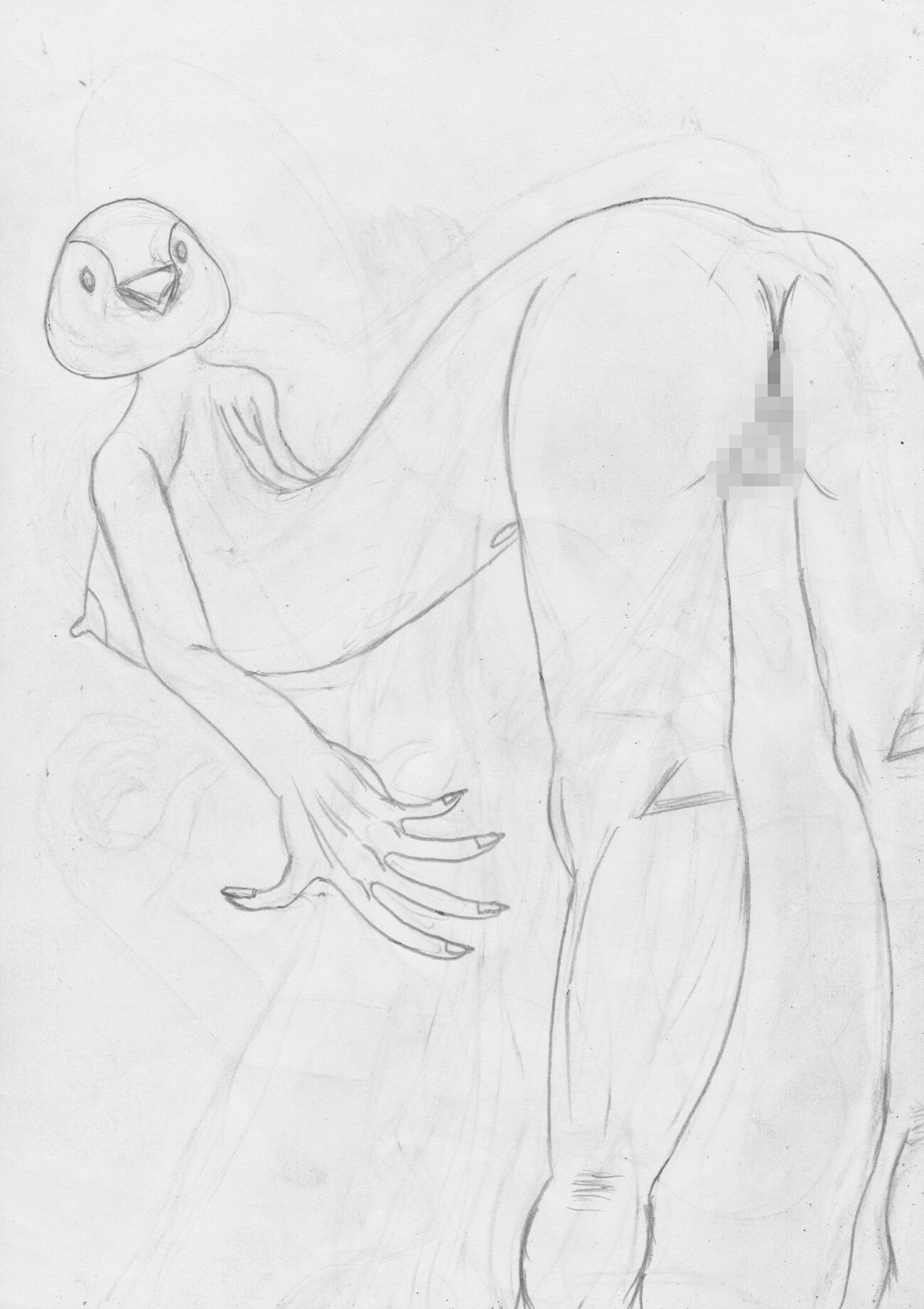 黒よりも黒いエロティックホラー黒戯絵集「マネキンポーズ3」 画像8