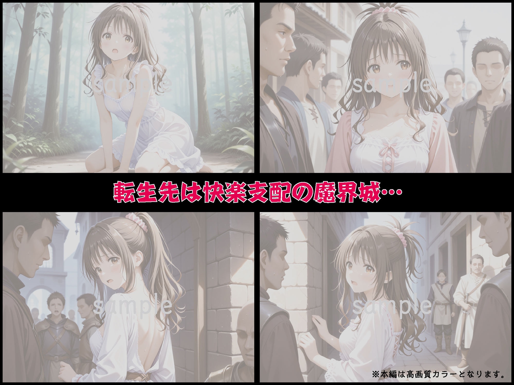 サンプル画像4:異世界×転生×聖職者からの拘束快楽堕ち【豪華CG500枚収録】(奪われた純愛) [d_678953]