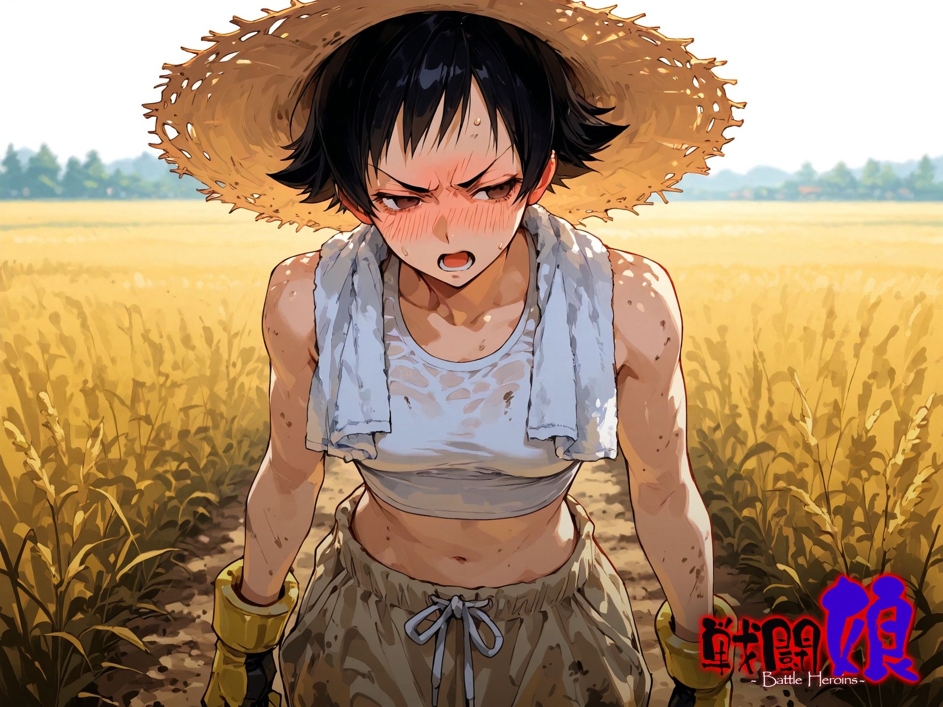 サンプル画像4:戦闘娘 -Battle Heroine’s- ま●と(あーすりん) [d_679091]