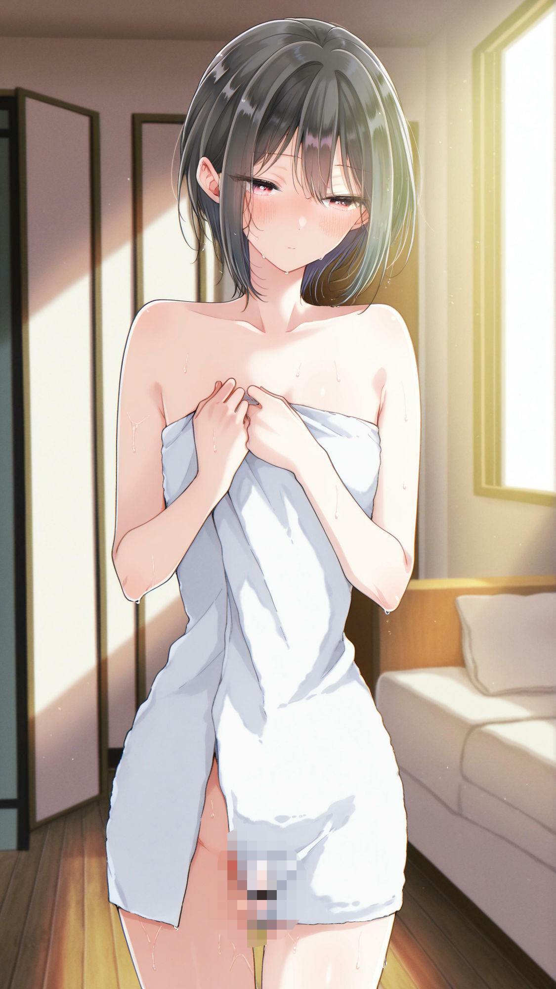 サンプル画像4:恋するメスの作り方(お天気雨) [d_679101]