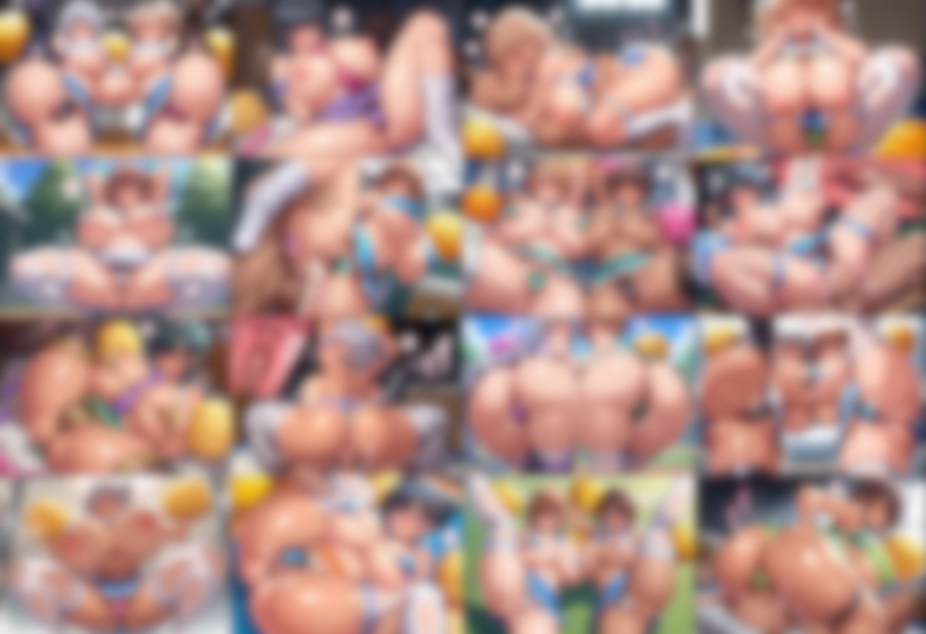 爆乳チアガール × ハミ毛 DE 応援 画像9