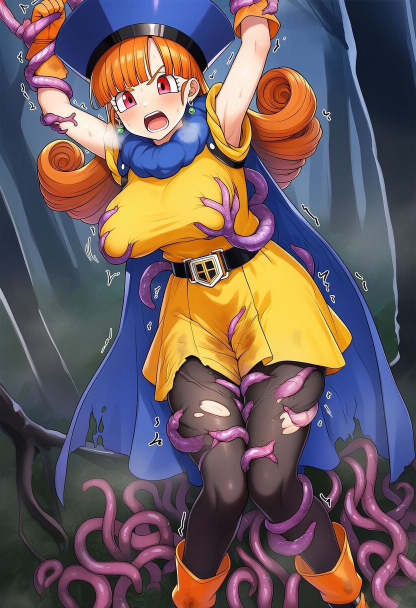 アリ●ナ vs ぬるぬる触手 画像4