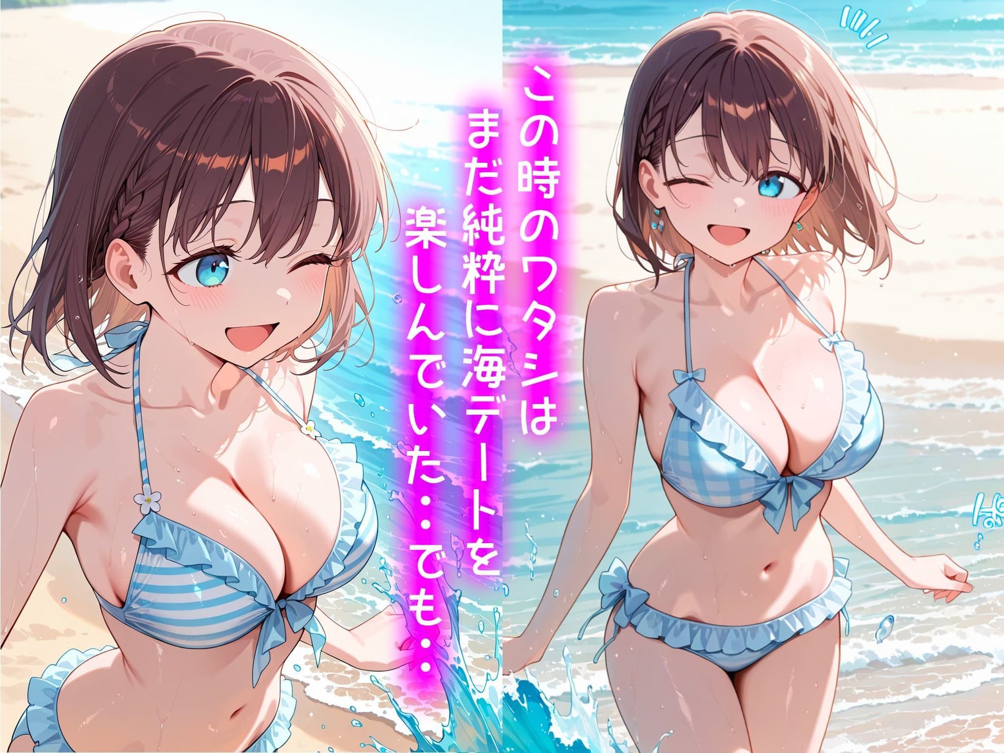 サンプル画像2:処女卒業記録〜ワタシが女になった夏〜【アイちゃん編】(オスマンロマン) [d_679256]