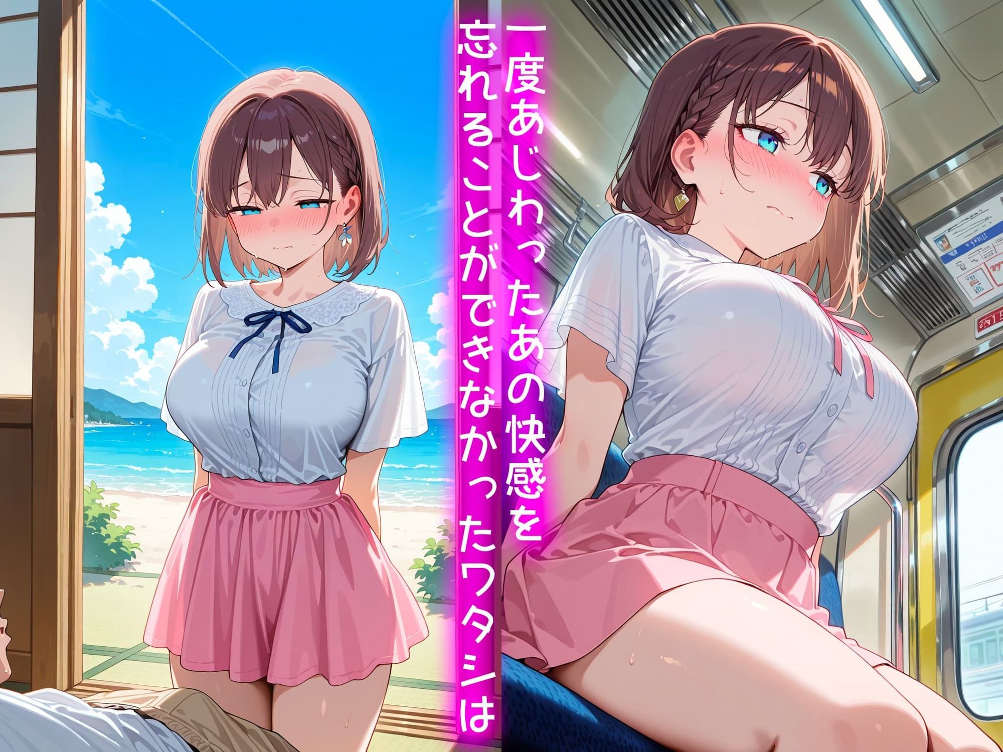 サンプル画像5:処女卒業記録〜ワタシが女になった夏〜【アイちゃん編】(オスマンロマン) [d_679256]