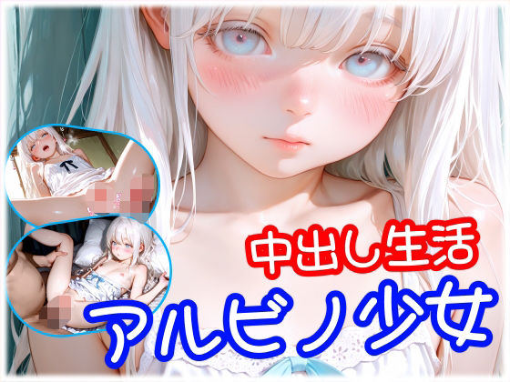 アルビノ少女と中出し生活!の画像